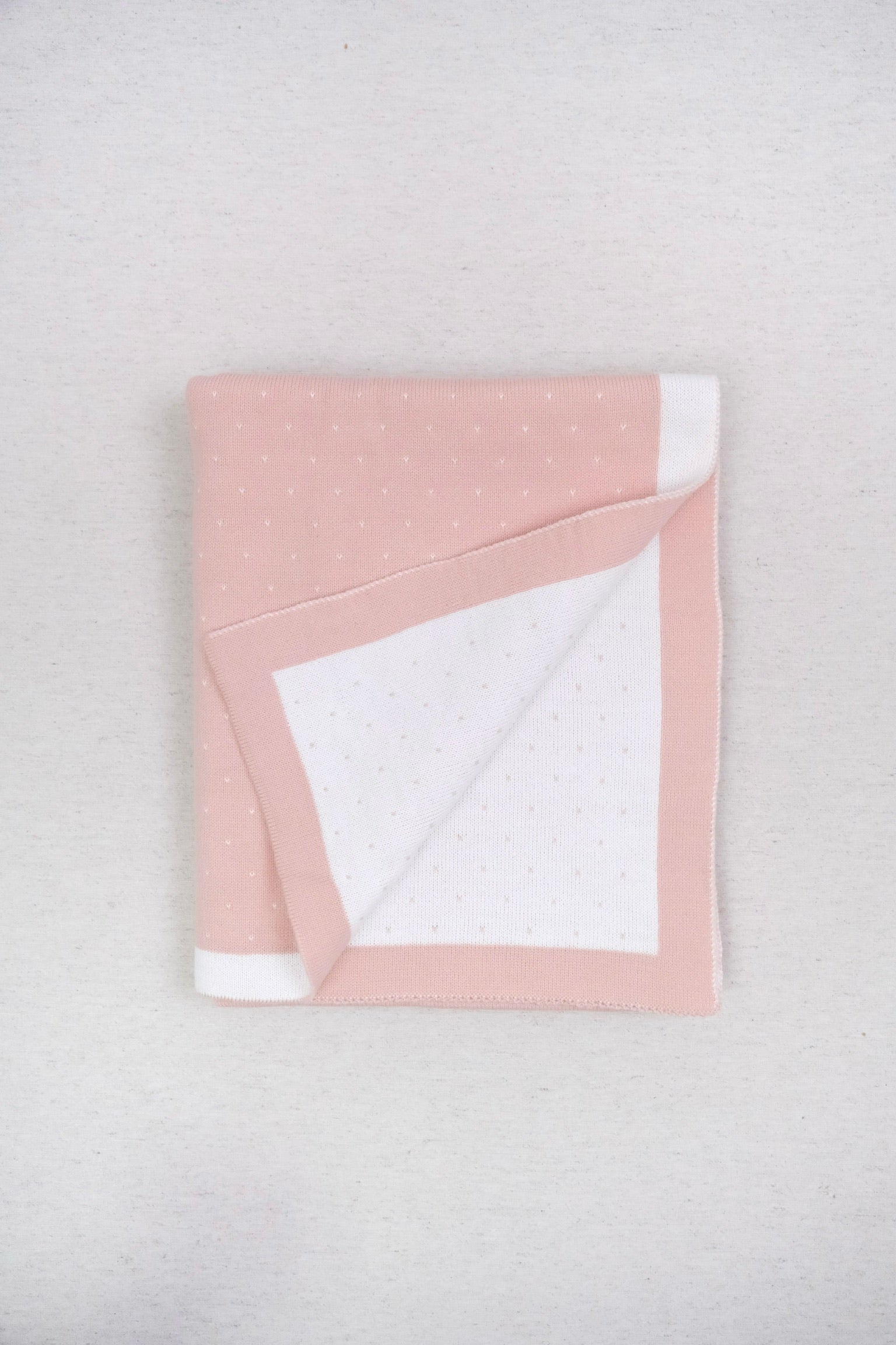 Cobija con Puntos Rosa