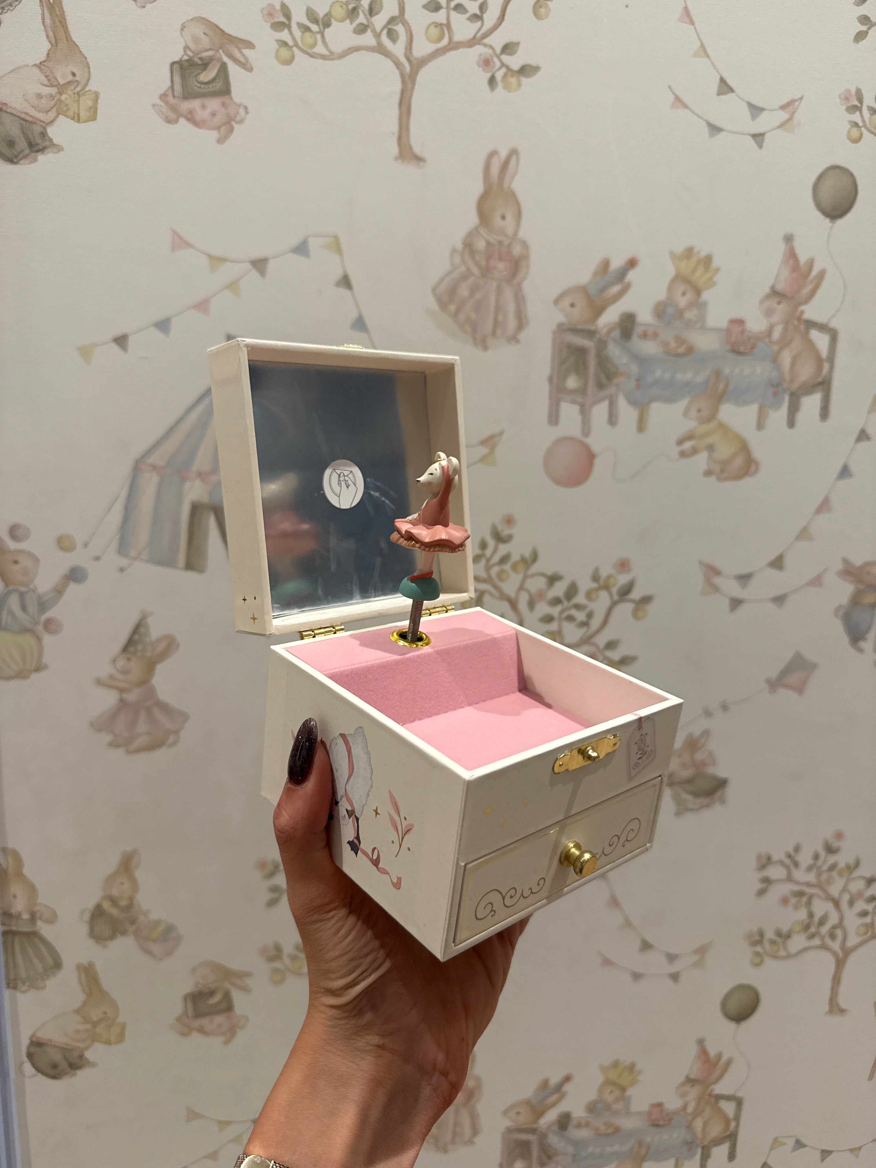 Caja musical ratón bailarina