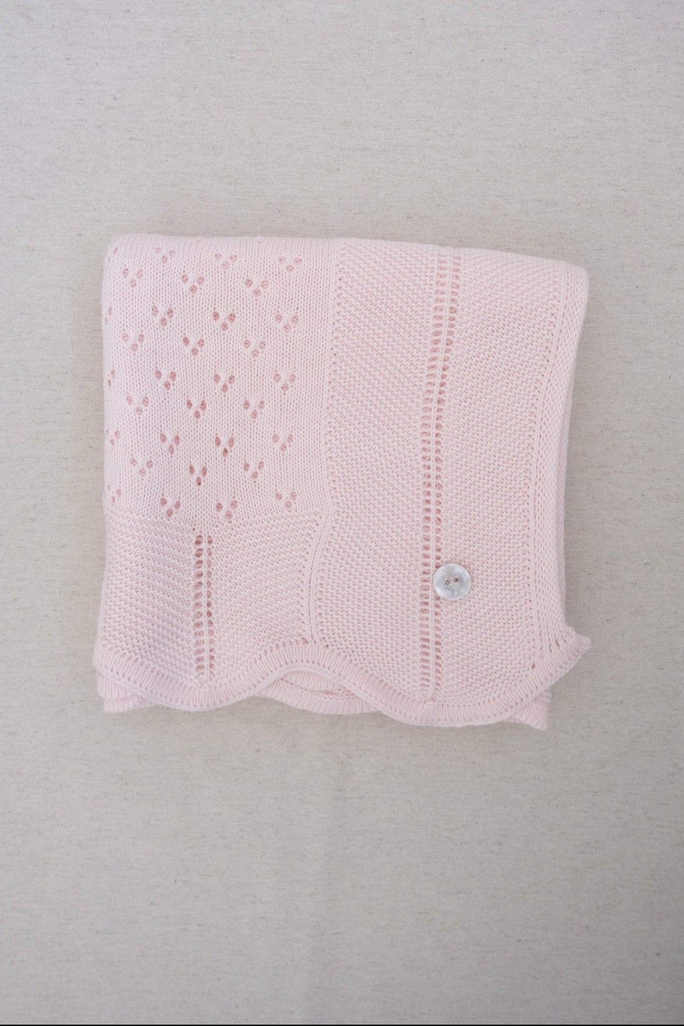 Cobija Laurel Rosa Bebé