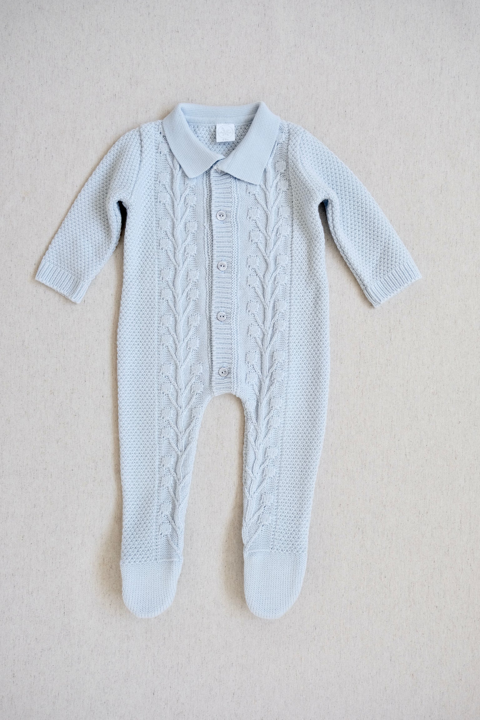 Pelele Tejido Nilo Azul