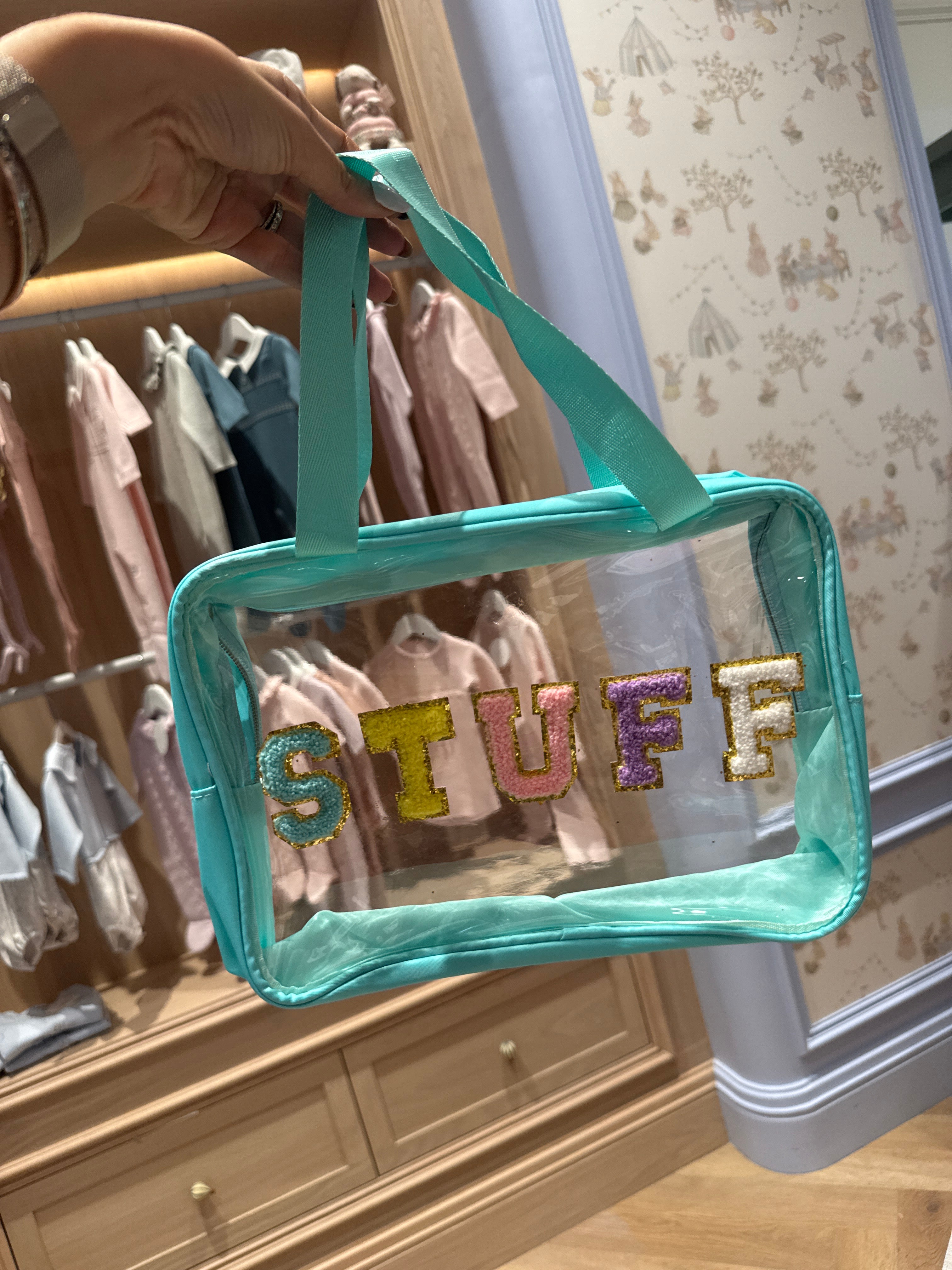 Estuche Stuff transparente