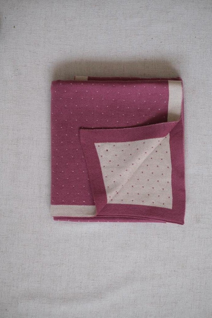 Cobija con Puntos Camote