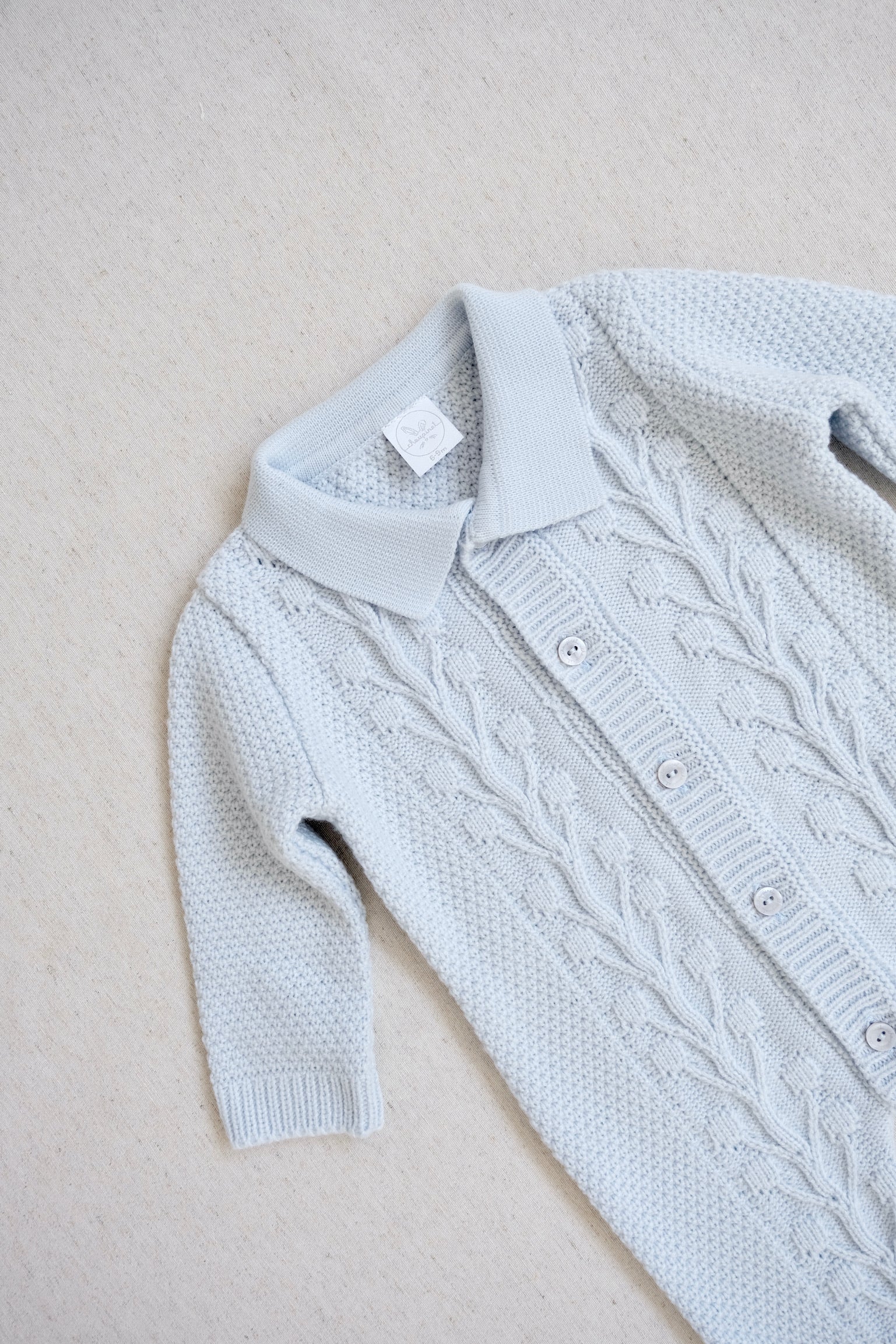 Pelele Tejido Nilo Azul