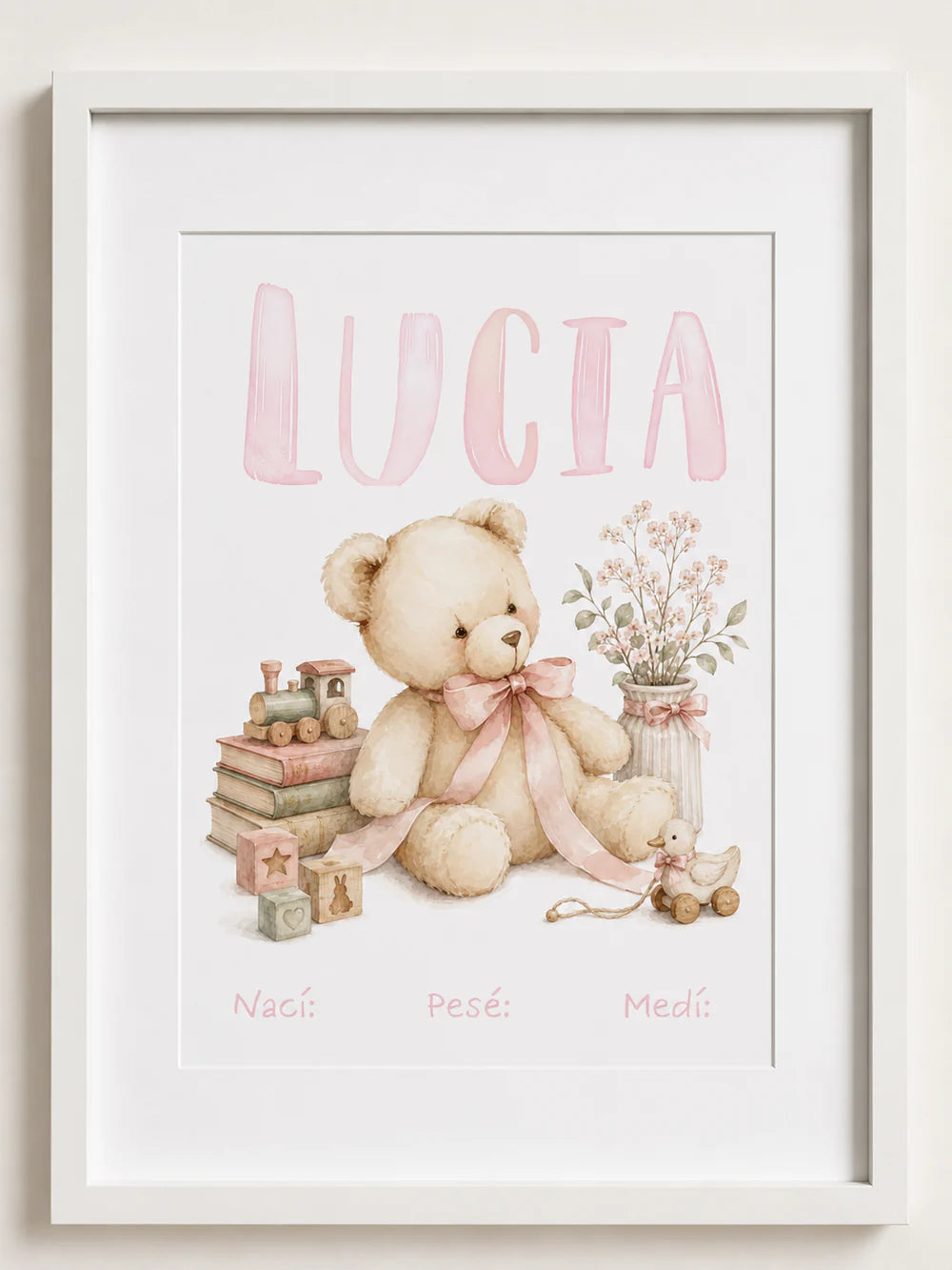 Cuadro Oso Peluche